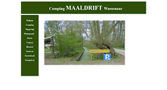 Desktop Screenshot of campingmaaldrift.nl